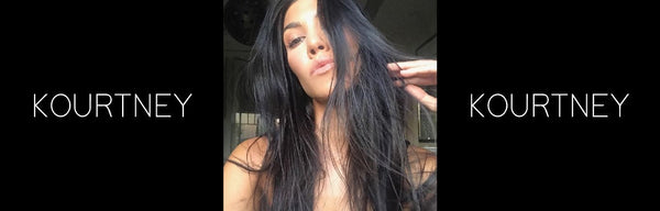 KOURTNEY KARDASHIAN'S FORMULA FOR HEALTHY HAIR