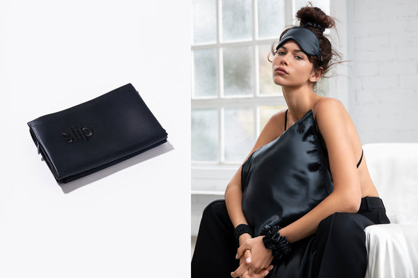 Schwarz Königin Zippered Kopfkissenbezug