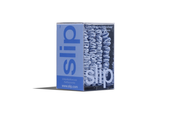 Cornflower Skinny Scrunchies