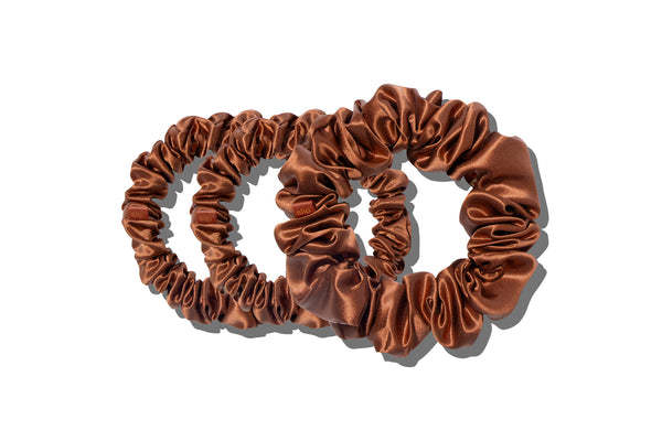 Back To Basics Auburn Midi/Large Scrunchie Set