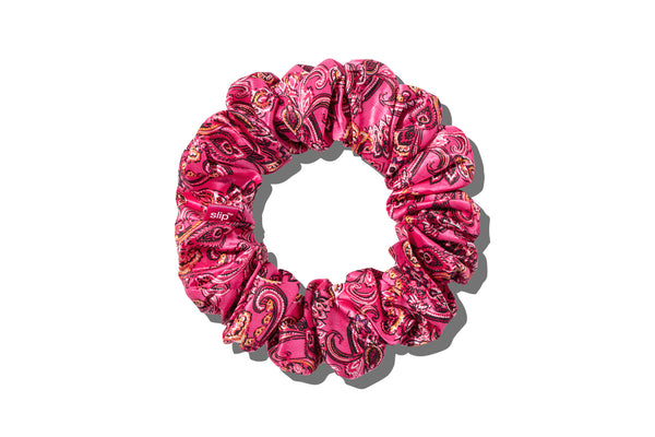 Slip x Alice + Olivia Large Scrunchie - Spring Paisley