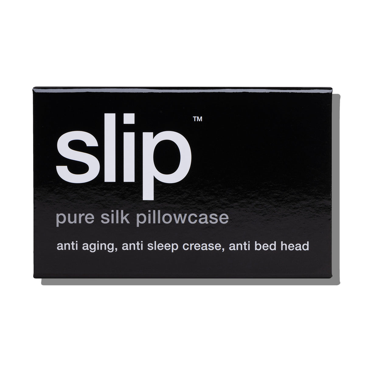 SLIP PURE SILK PILLOWCASE - BLACK - QUEEN - ZIPPERED – Slip (EU)