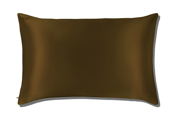 Dark Brown Queen Zippered Pillowcase