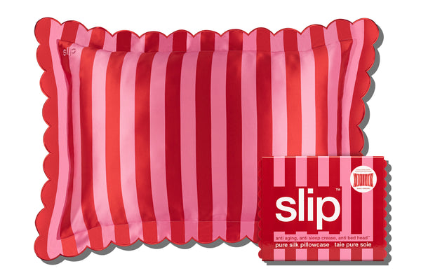 SLIP PURE SILK PILLOWCASE - SUNSHADE - QUEEN - ZIPPERED – Slip EU