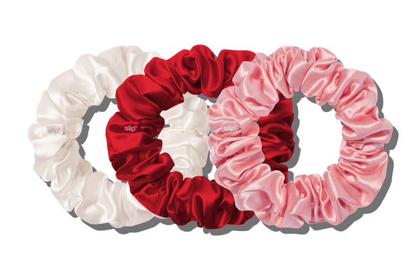 Rosy Large Scrunchies