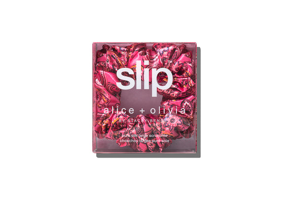 Gratuit - slip x alice + olivia Spring Paisley Large Scrunchie