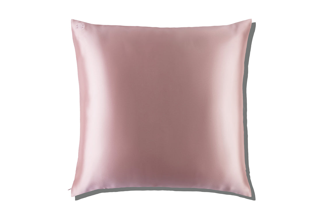 Rosa 80x80 Kopfkissenbezug mit Reißverschluss – Slip EU