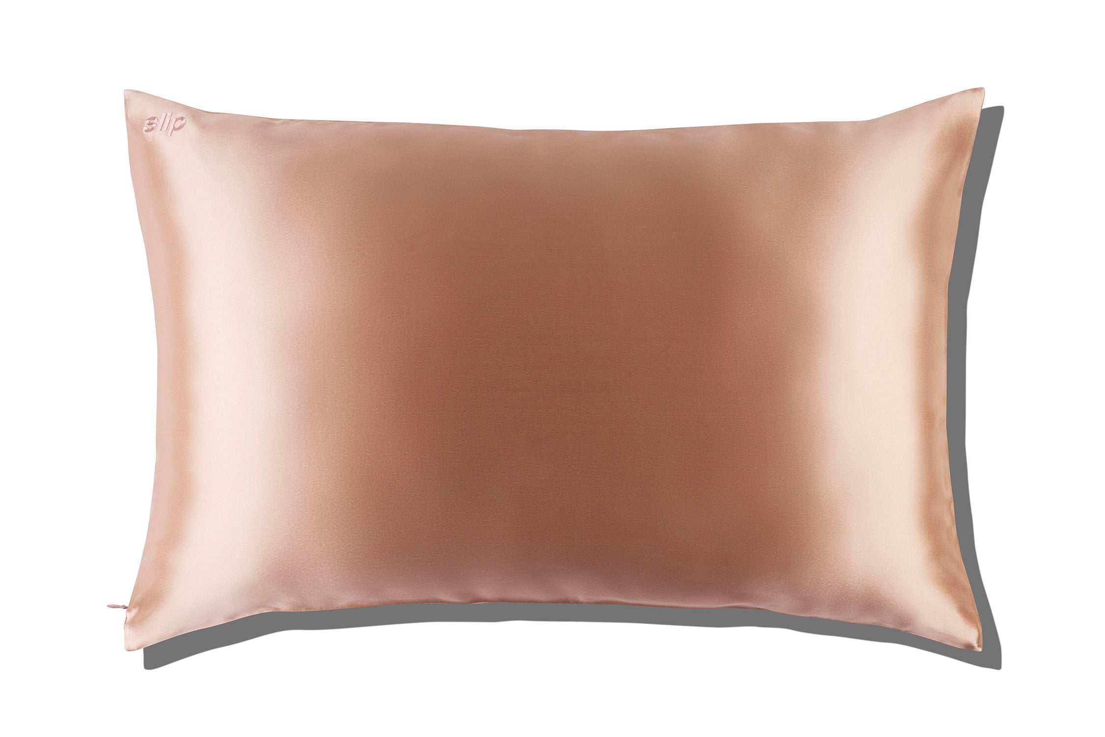 Silk Pillowcase in Rose Gold